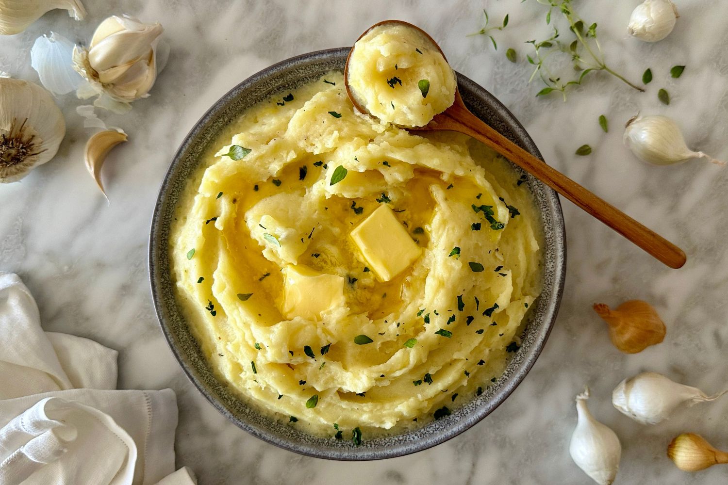 Secret to Protein-Packed Mashed Potatoes: Whipped Cottage Cheese